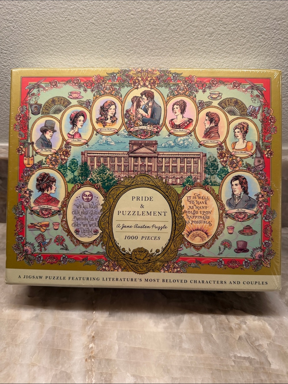 BNNU Sealed Jane Austen 1000-Piece Jigsaw Puzzle - Multi-Color